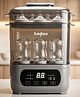 Baybee Puresteam 3-in-1 Baby Bottle Sterilizer and Dryer | Electric Steam Bottle Dryer with BPA-Free Material & Easy One-Knob Control | Sterilizer with Fast 360° Sterilization (White)