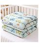 Babytoons Baby Blanket for New Born & Kids Car Printed Breathable Lightweight Comforter