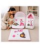 Babytoons Baby Bedding Set for New Born Baby 3 PCS Infants Bed 0 to 6 Months Pink