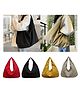 Sanjary Trendy Oversized Hobo Shoulder Bag for Kids, Lightweight Casual Tote, Large Capacity Everyday Travel Shopping Carry Bag color design may vary