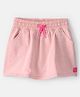 Carter's Organic Cotton Woven Above Knee Length Solid Colour Skorts - Pink