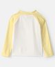 Carter's Full Raglan Sleeves Tropical Theme Printed Top - White