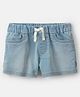 OshKosh B'gosh French Terry Knit Knee Length Light Wash Shorts - Blue