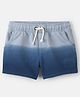 OshKosh B'gosh French Terry Knit Knee Length Washed Ombre Shorts - Blue
