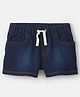 OshKosh B'gosh Woven Knee Length Solid Colour Shorts - Navy
