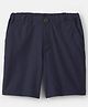 OshKosh B'gosh Woven Knee Length Solid Colour Shorts - Navy Blue