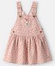 OshKosh B'gosh Cotton Woven Skirtall Dress with Sleeveless and Floral Print in Pink for 3-4 Years