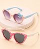 Stol'n Set Of 2 Bow Applique Detailed & FLoral Designed UV Protected Cat Eye Sunglasses - Multi Colour
