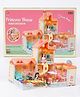 Happy Hues 176 Pcs Pretend Play Princess House Dollhouse Set with Lights & Miniature Furniture & dolls