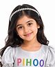 Pihoo Beads Detailed Headband - Silver