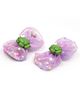 Aabacus Fish Embellished Bow Applique Detailed Hair Clips - Lavender