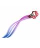 Aabacus Mermaid & Hair Extension Applique Detailed Hair Clip - Purple