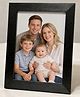WENS Black Synthetic Wood Photo Frame (Photos Not Included)