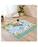 Elecart Double-Sided Foldable Baby Play Mat  Non-Toxic, Waterproof, Extra Large Foam Mat for Crawling, Learning, and Play  Thick, Soft, and Portable for Toddlers (Forest Animal Theme)