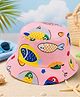 PASSION PETALS Cotton Knit Fish Printed Detailed Hat - Light Pink - Circumference - 30cm