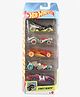Hot Wheels Street Beasts Die Cast Free Wheel Toy Car With Smooth Rolling Wheel Pack of 5 - Multicolor