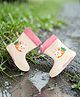 TRUFFLE COLLECTION Bunny  Designed Gumboots - White