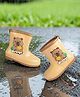 TRUFFLE COLLECTION Bear Designed Gumboots - Beige