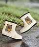 TRUFFLE COLLECTION Bear Designed Gumboots - White