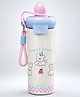 Little Surprise Box Happy Dog Stainless Steel Tumbler Water Bottle for Kids & Adults, Pink Ball Lid Series, 650ml-Pink