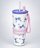 Little Surprise Box Purple Bows Good Time Series Stainless Steel Tumbler Water Bottle for Kids & Adults, Leakproof Insulated, 710ml-Purple