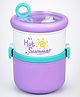 Little Surprise Box, Purple Hot Summer Double Decker Stainless Steel Lunch Box-Purple