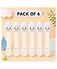 Kritiu Multipurpose Safety Child Proof Cabinet & Drawer Locks Set of 6 - White