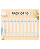 Kritiu Multipurpose Safety Child Proof Cabinet & Drawer Locks Set of 10 - White