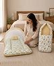 Babytoons Baby Bedding Set for New Born Baby Sleeping Bag & Mosquito Net Bed 0-6 Months  Orange