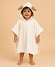 Mi Arcus 100% Bamboo Solid Hooded Towel - Cream