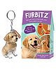 Furbitz Golden Retriever & Labrador Fur Keepsake Keychain  Fillable Pet Hair Keychain for Dog Moms & Dads, Personalized Dog Fur Charm & Gift, Cute Bag Charm, Pet Accessory for Keys & Bags