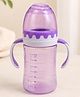 COZY VIBES Plastic Feeding Bottles, Capacity: 300ml for New Born Babies Non Toxic and BPA Free - PACK OF 1 - COLOR MAY VARY