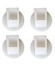 My Cradlle Genius Vacuum Rubber Pad Square Pipe Baby Swing Cradle Ghodiyu Datta 1 Inch 4 piece Silicone White