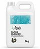 Qssiy 5kg Lemon Glass Cleaner  Streak-Free, Ammonia-Free for Windows, Mirrors, Car Windshields & Shower Doors | Eco-Friendly