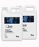 QSSIY Toilet Cleaner Liquid 10kg Fresh Scent - Antibacterial Gel for Indian Toilets, Stain & Limescale Remover
