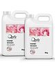 Qssiy Rose Liquid Hand Wash, 10kg Refill Can, Moisturizing Antibacterial Hand Soap, Family Size, Sensitive Skin, Non-Drying