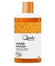 Qssiy Orange Liquid Hand Wash, 1kg Refill Can, Moisturizing Antibacterial Hand Soap, Family Size, Sensitive Skin, Non-Drying