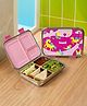 Basil Stainless Steel 3 Compartment Bento Neo Lunch Box for Kids, New & Improved, Easy to Open Close - Pixie Dash