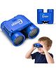Wembley Mini Binocular Toy for Kids | Compact and Portable Outdoor Binocular for Boys and Girls | Binocular with Neck String, Focus Adjustment and Ultra Zoom | Birthday Gift for Boys and Girls (Blue)
