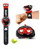 Wembley Gyro Chariot Watch | 2-in-1 Fidget Hand Spinner Toy for Boys | Friction Spinner Car for Kids | with Adjustable Wrist Strap & Ring | Return Gift for Kids (Black)