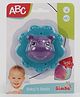 ABC Animal Rattle with Teether for Babies, Grip Baby Rattle - Teal Blue