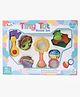 Annie Tinny Tot Baby Rattles Set for Newborn Babies, Lightweight Non-Toxic BPA Free Set 3, 6 Pcs Infant Kids Cute Rattle Toy Combo with Injury-Free Round Edges