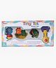 Annie Tinny Tot Baby Rattles Set for Newborn Babies, Lightweight Non-Toxic BPA Free Set 1, 6 Pcs Infant Kids Cute Rattle Toy Combo with Injury-Free Round Edges - Multicolour