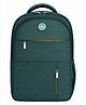 Pearlbags 18 Inches Premium  Water Resistant Solid Backpack Bottle Green
