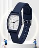 Spiky Solid Water Resistant Analogue Watch - Blue