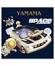 YAMAMA Space Adventure Car Steering Wheel Driving Game Toy with LED Lights & Music for Kids, Fun Entertainment Steering Wheel Toys for Kids - Multicolor