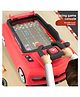 YAMAMA Adventure Racing Car Game Steering Wheel Driving Simulator With LED Lights & Sound, Fun Entertainment Steering Wheel Toys for Kids - Multicolor