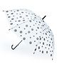 Childway Polka Dots Designed Umbrella - Black