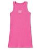 GAP Knit Dress with Sleeveless and GAP Barbie Embroidery in Pink for 12-13 Years