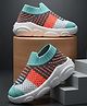 HAPPY FEET Colour Blocked Slip On Shoes - Orange